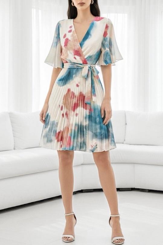 Robes courtes Femme Multicolore ELLE STYLE TH_2998_DAISY_BETANY Efashion Paris