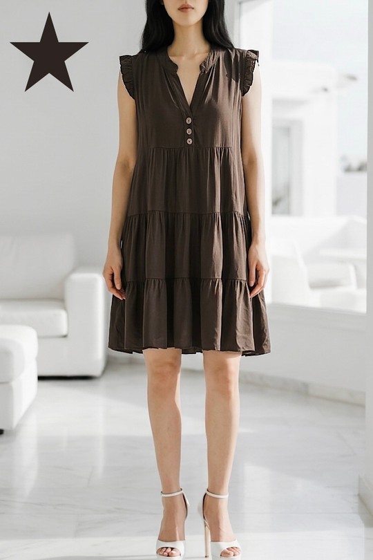 Robes courtes Femme Noir ELLE STYLE F9_79177_LOUISA_526 Efashion Paris