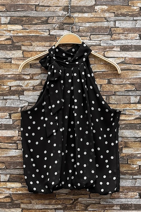 Tops Femme Pois ELLE STYLE GL_0795_POIS_ANAIS_526_MANNEQUIN Efashion Paris