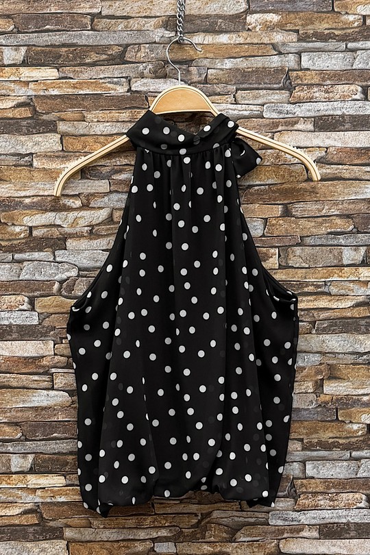 Tops Femme Pois ELLE STYLE GL_0795_POIS_ANAIS_526_MANNEQUIN Efashion Paris