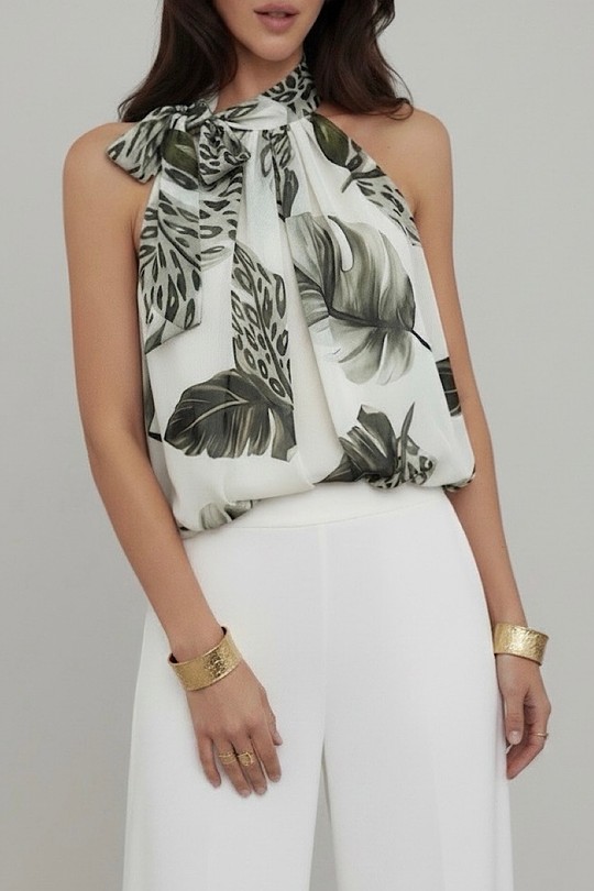 Tops Femme Pois ELLE STYLE GL_0795_POIS_ANAIS_526_MANNEQUIN Efashion Paris