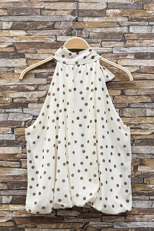 Tops Femme Pois ELLE STYLE GL_0795_POIS_ANAIS_526_MANNEQUIN Efashion Paris