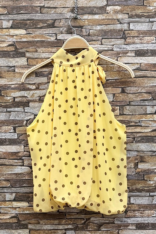 Tops Femme Pois ELLE STYLE GL_0795_POIS_ANAIS_526_MANNEQUIN Efashion Paris
