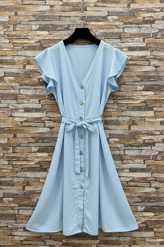 Robes courtes Femme Blanc ELLE STYLE LD_130_ALIYA_526 Efashion Paris