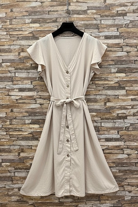 Robes courtes Femme Blanc ELLE STYLE LD_130_ALIYA_526 Efashion Paris