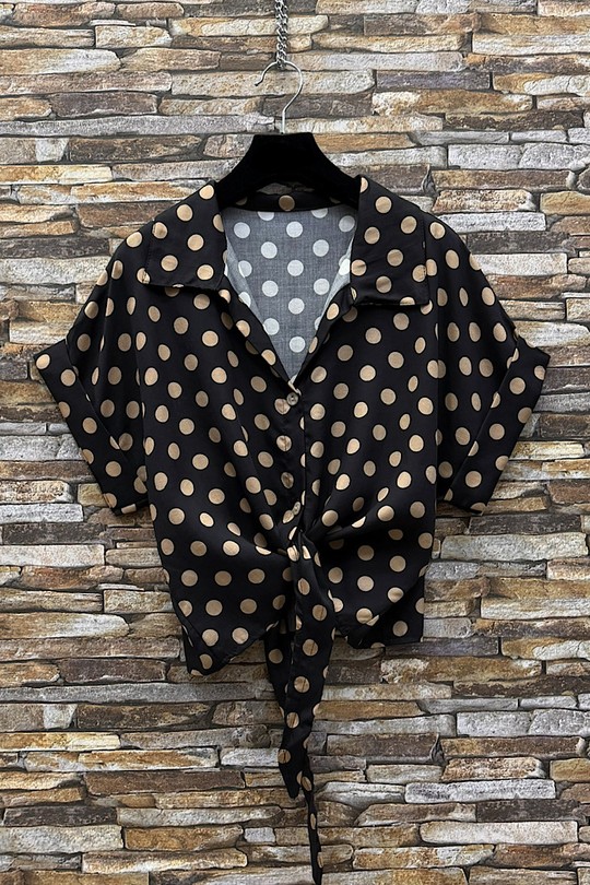Chemises Femme Noir ELLE STYLE LD_3052_DITTA_526 Efashion Paris