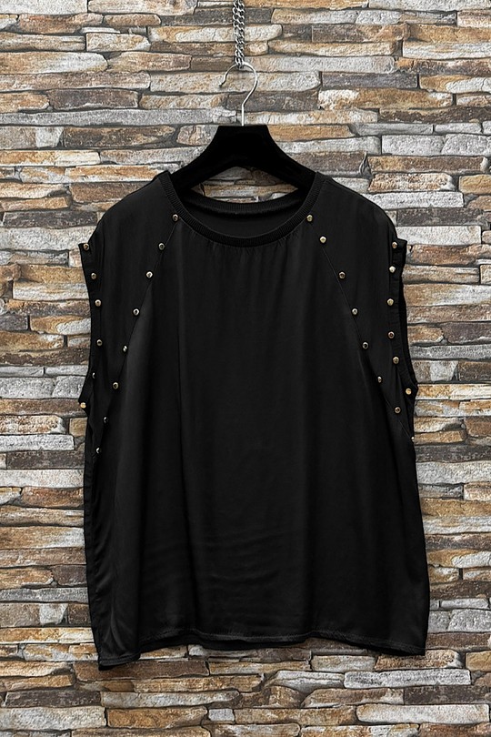 Tops Femme Noir ELLE STYLE TYR_D82023_MEILLY_526 Efashion Paris