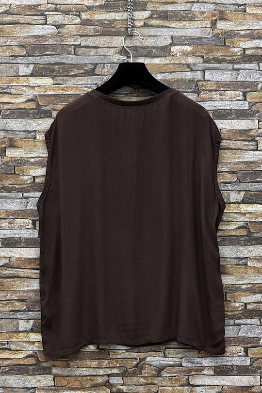 Tops Femme Noir ELLE STYLE TYR_D82023_MEILLY_526 Efashion Paris