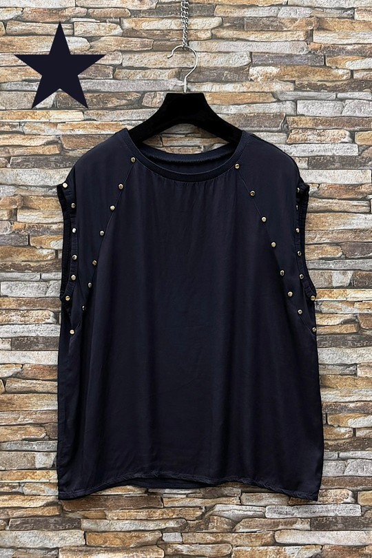 Tops Femme Noir ELLE STYLE TYR_D82023_MEILLY_526 Efashion Paris