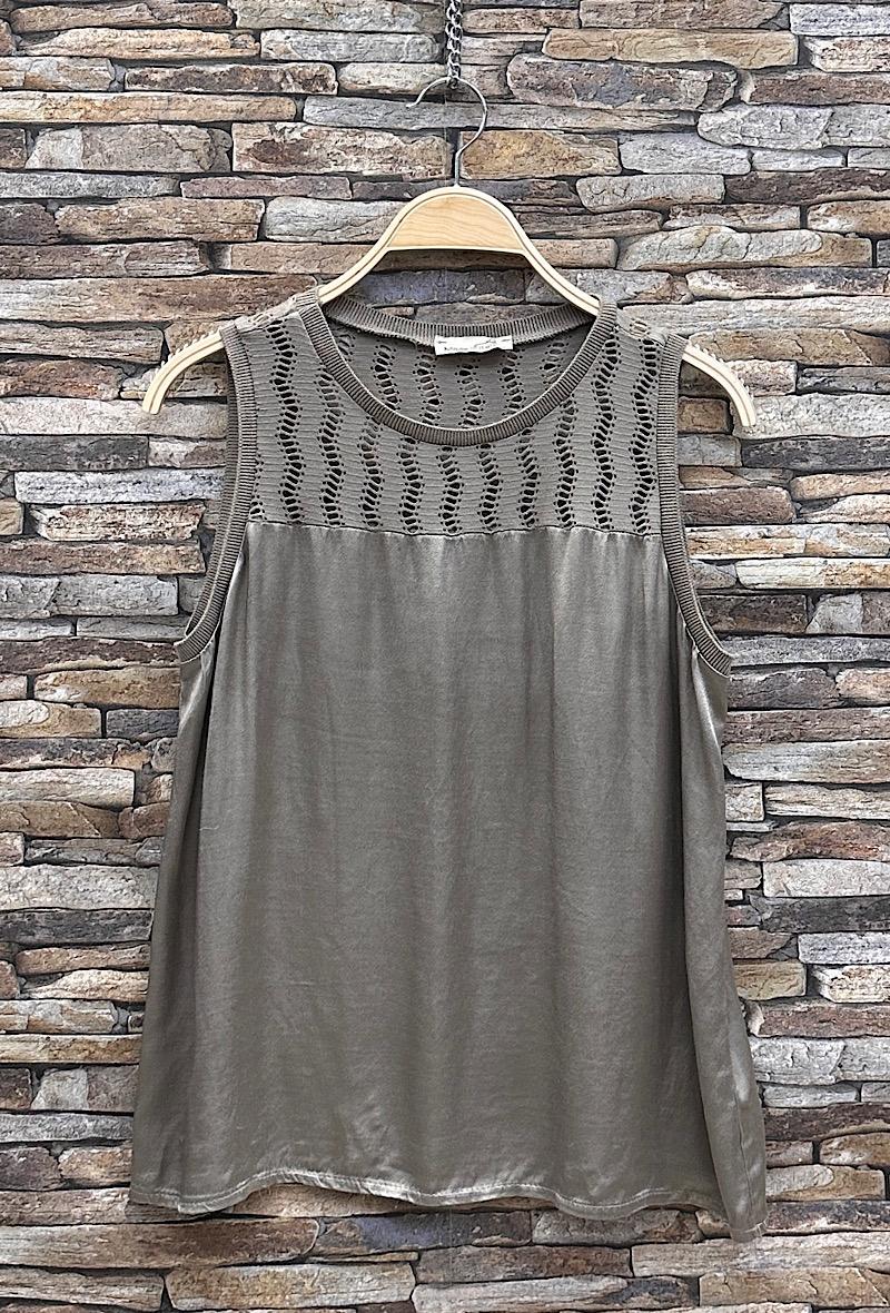 Vests Women Taupe ELLE STYLE TYR_D81620_525_AMIE #c Efashion Paris