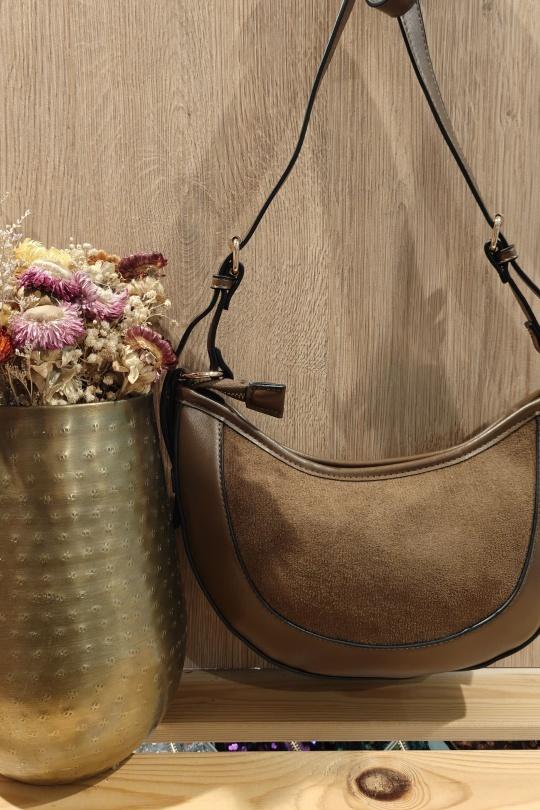 Sacs à bandoulière Maroquinerie Choco Mogano PC400 Efashion Paris