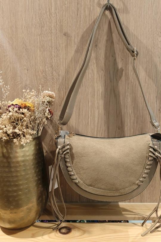 Sacs à bandoulière Maroquinerie Taupe Mogano PC2511 Efashion Paris