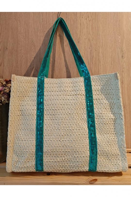 Cabas Maroquinerie Argent Mogano PA2012 Efashion Paris