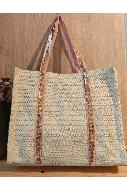 Cabas Maroquinerie Argent Mogano PA2012 Efashion Paris