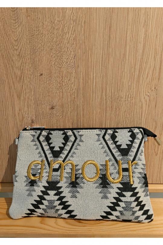 Pochettes Maroquinerie Orange Mogano PC208 Efashion Paris