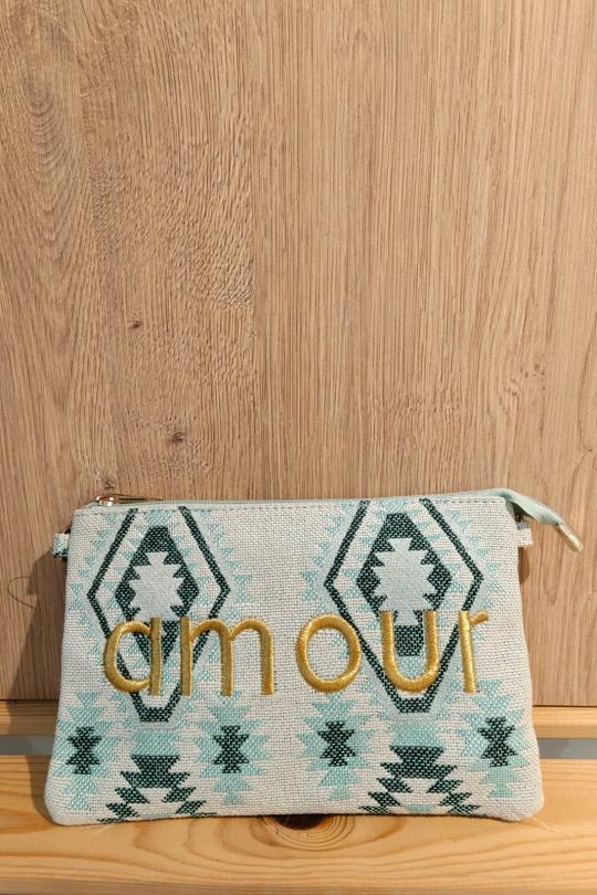 Pochettes Maroquinerie Orange Mogano PC208 Efashion Paris