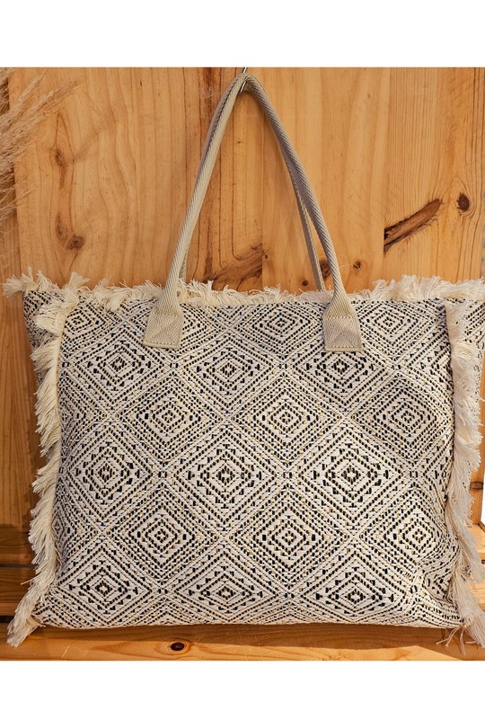 Cabas Maroquinerie Noir Mogano P928-1 Efashion Paris