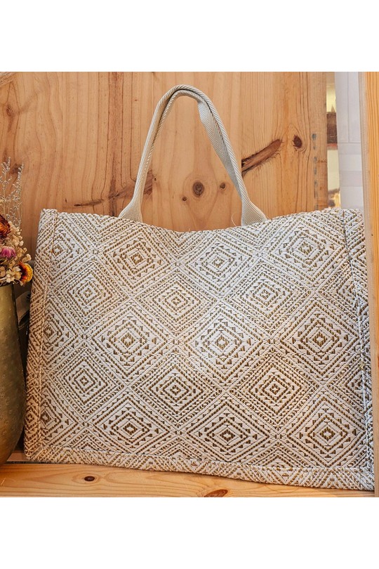 Cabas Maroquinerie Noir Mogano T007B-1 Efashion Paris