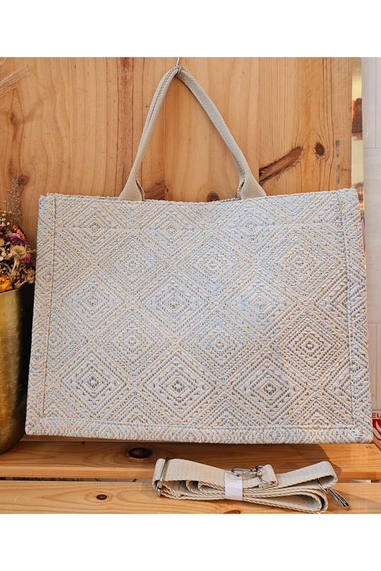 Cabas Maroquinerie Noir Mogano T007B-1 Efashion Paris