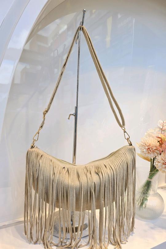 Sacs à bandoulière Maroquinerie Beige Mogano PC3001 Efashion Paris