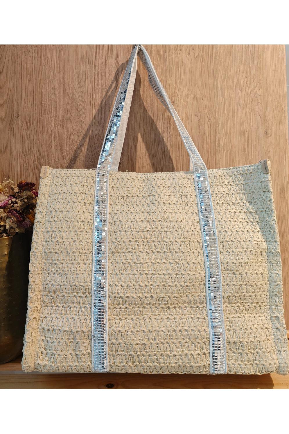 Cabas Maroquinerie Argent Mogano PA2012 #c Efashion Paris