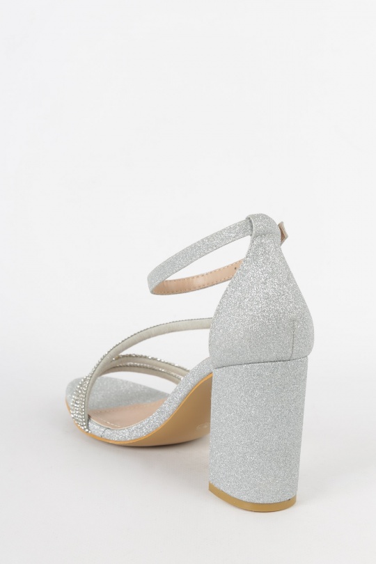 Tacones Zapatos Silver VIESTAR VS-821 Efashion Paris