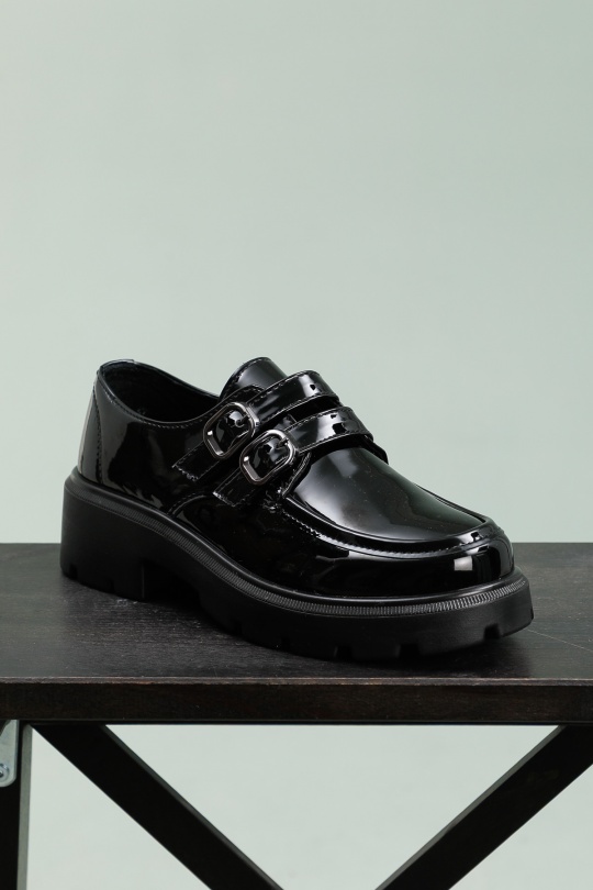 Loafers Shoes Black VIESTAR 2025-8 Efashion Paris