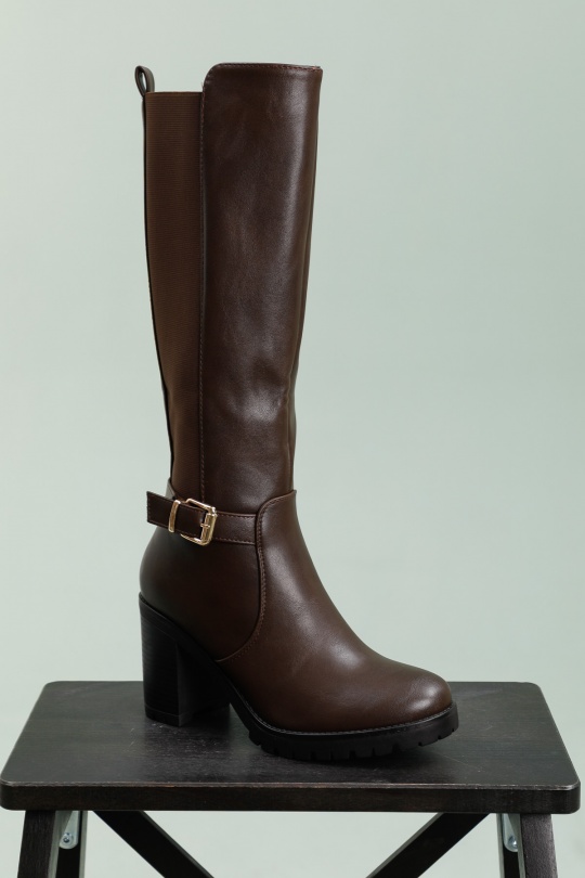 Boots Shoes Brown VIESTAR RQ-12 Efashion Paris