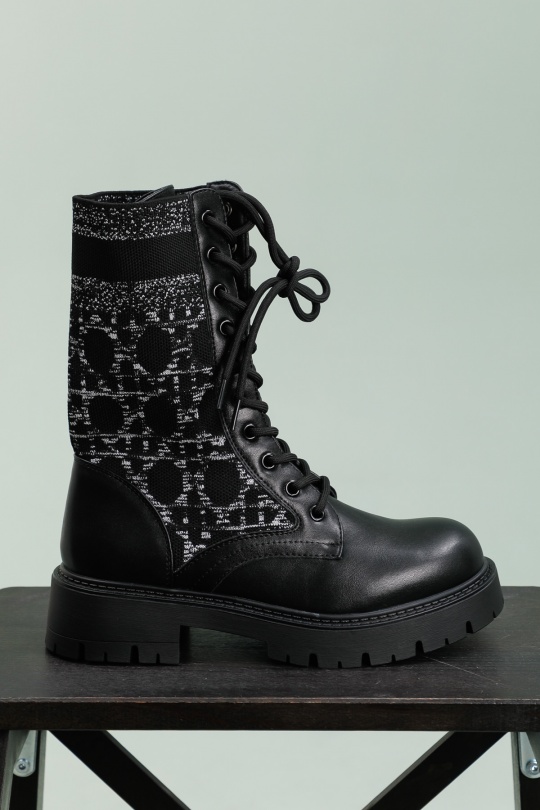 Botines Zapatos Black VIESTAR RQ-39 Efashion Paris