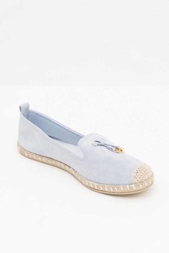 Espadrilles Chaussures Noir VIESTAR XY629 Efashion Paris