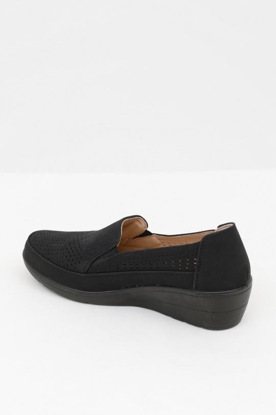 Compensées Chaussures Noir VIESTAR VR238 Efashion Paris