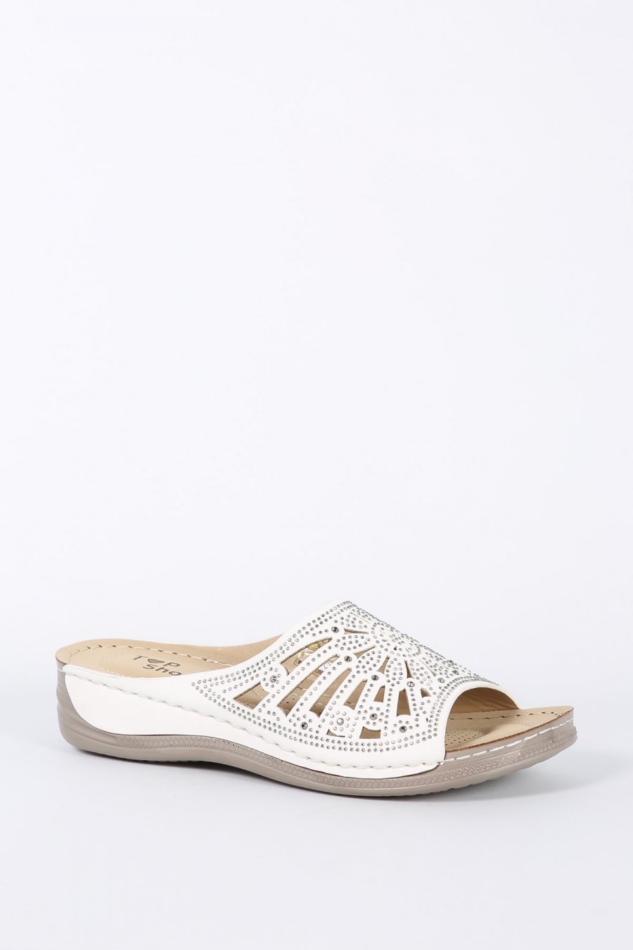 Sandalias Zapatos White VIESTAR JU809 #c Efashion Paris