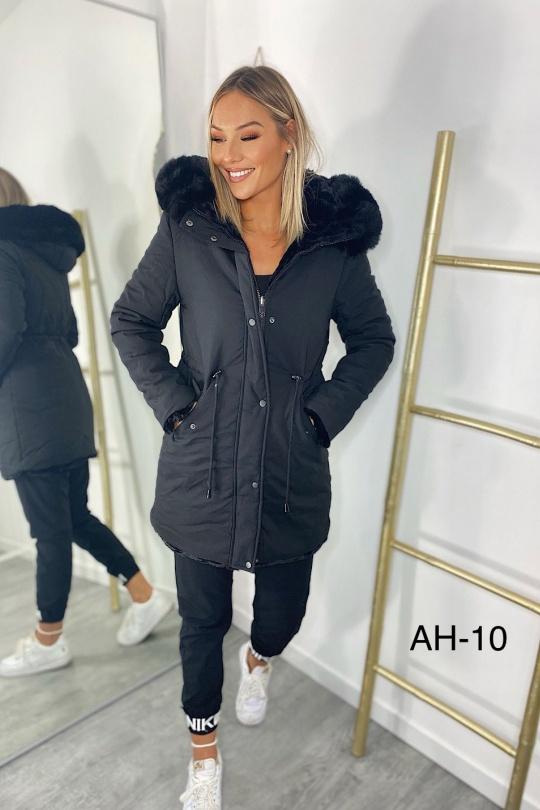 Doudounes Femme Noir BELLE COPINE AH-10 Efashion Paris