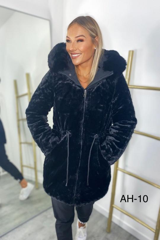 Doudounes Femme Noir BELLE COPINE AH-10 Efashion Paris