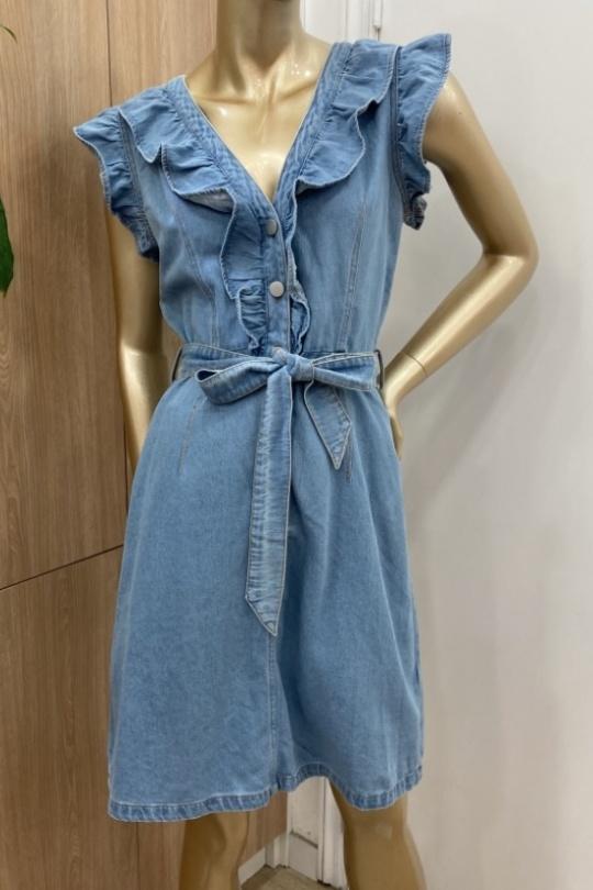 Robes courtes Femme Bleu foncé Esther.H H8125 Efashion Paris