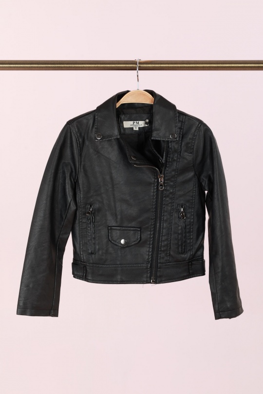 Vêtements extérieurs Enfant & Bébé  Noir PM Mère & Fille V2060-1 Efashion Paris