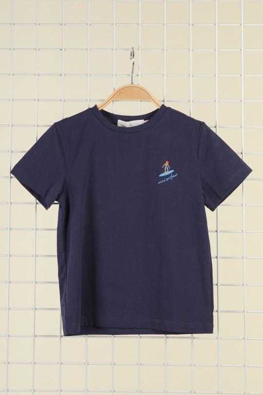 Camisetas Niño y bébé  Marine blue PM Mère & Fille T2360-1 Efashion Paris