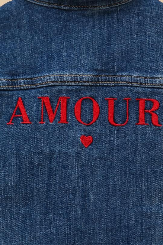 Vêtements extérieurs Enfant & Bébé  Bleu jean PM Mère & Fille V2602 Efashion Paris