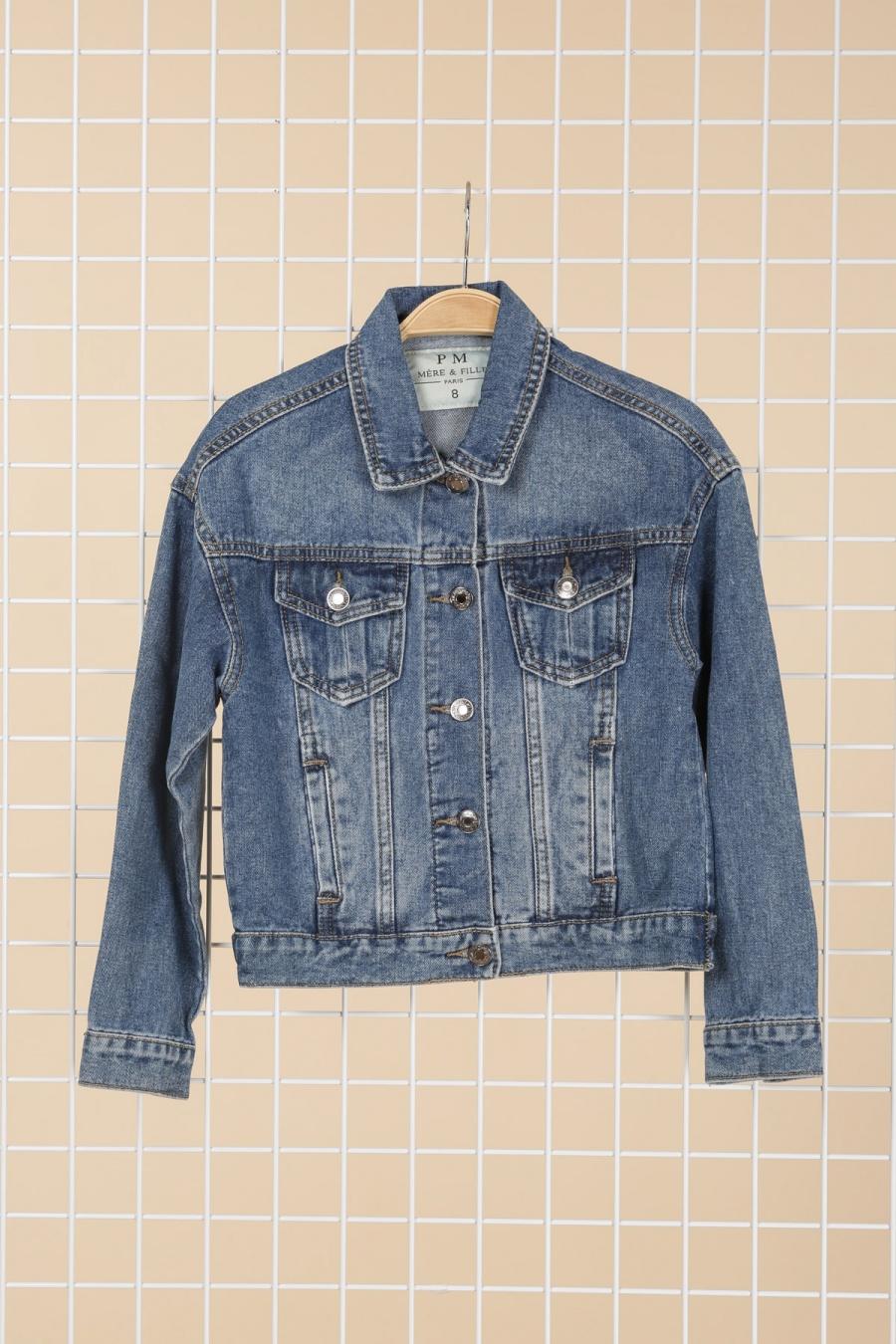 Vêtements extérieurs Enfant & Bébé  Jean PM Mère & Fille V2238-1 #c Efashion Paris