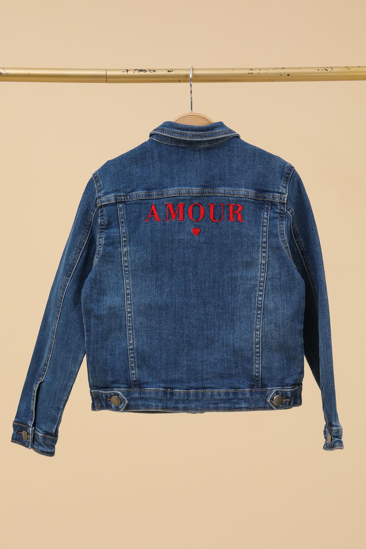Vêtements extérieurs Enfant & Bébé  Bleu jean PM Mère & Fille V2602 #c Efashion Paris