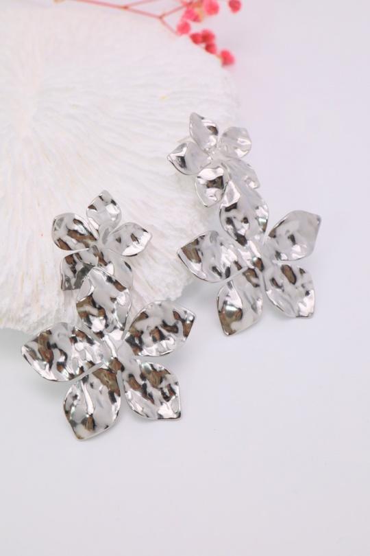 Earings Accessories Silver J'AIME GEMME V14B Efashion Paris