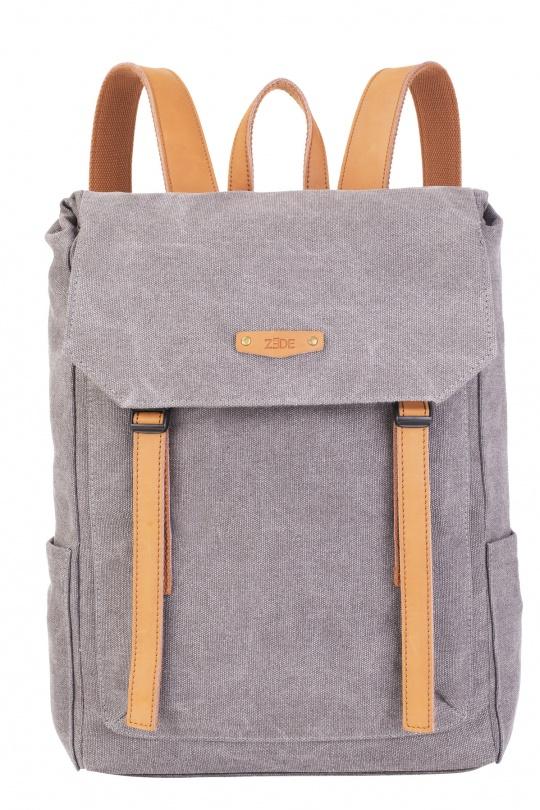 Backpacks Bags Grey ZEDE  ZG015 Efashion Paris
