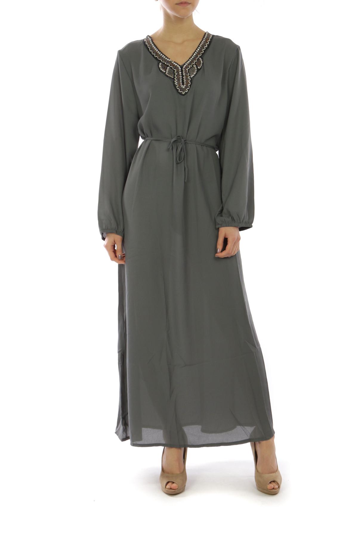 Robes longues Femme Couleurs mélangées Bigliuli S9025 #c Efashion Paris
