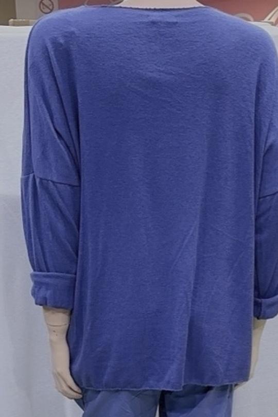 Pulls Femme Fuschia CBELLE PU201 Efashion Paris