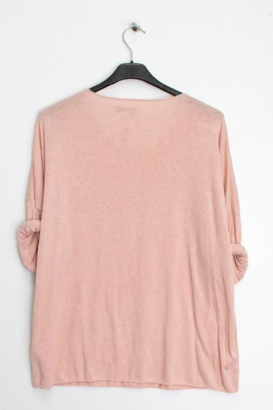 Pulls Femme Fuschia CBELLE PU201 Efashion Paris