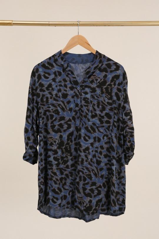 Chemises Femme Bleu jean CBELLE CH311 Efashion Paris