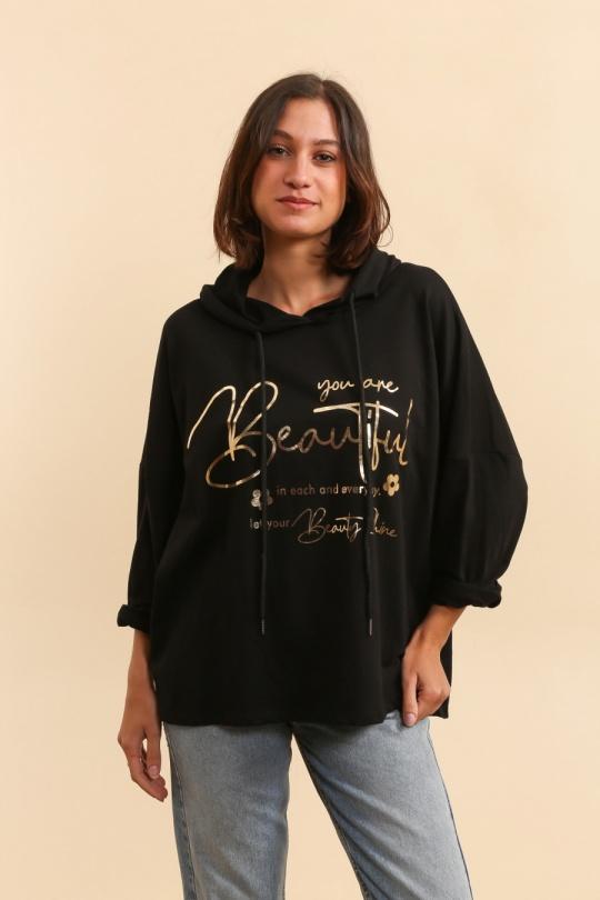 Sweats Femme Noir CBELLE SW11 Efashion Paris