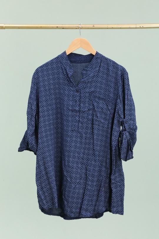 Tuniques Femme Bleu marine CBELLE CH351 Efashion Paris