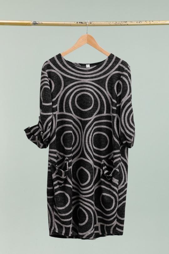 Robes courtes Femme Noir CBELLE TU8388 Efashion Paris