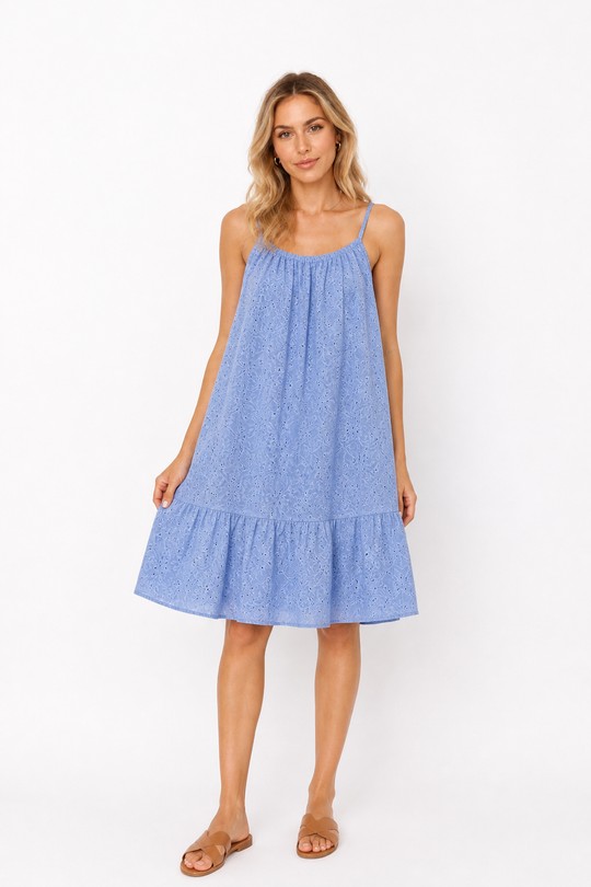 Robes mi-longues Femme Bleu marine CBELLE TU802 Efashion Paris